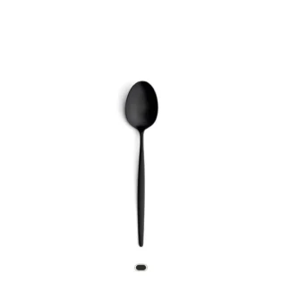 Solo Table Spoon by Cutipol - Matte Black - Matte Black