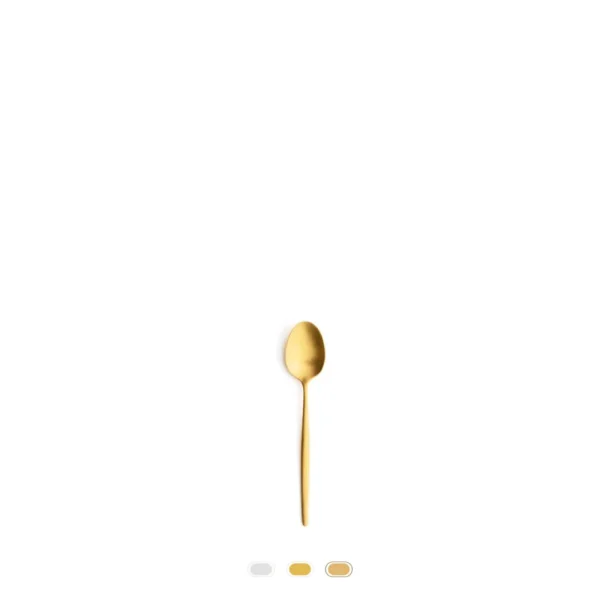 Colher Chá Solo by Cutipol - Dourado Escovado