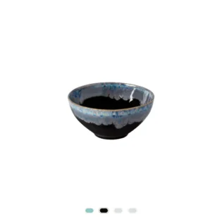 Taormina Soup/Cereal Bowl, 15 cm by Casafina - Black Night
