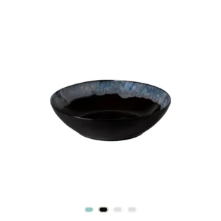 Taormina Soup/Pasta Bowl, 22 cm by Casafina - Black Night