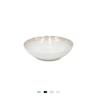 Taormina Soup/Pasta Bowl, 22 cm by Casafina - White