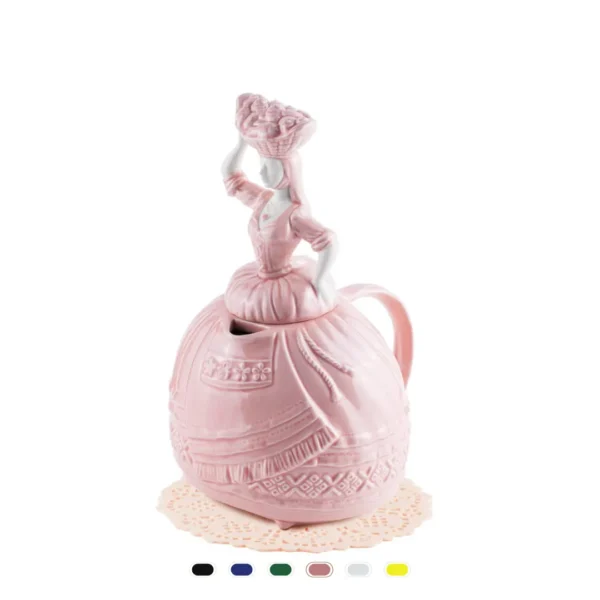 The Varina’s 5 o’clock Tea Pot, 1 L by Laboratório D’Estórias - Pink